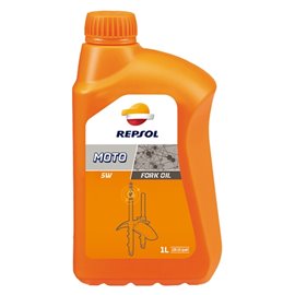 Repsol Moto Fork Oil 5W 1L - tlumičový olej