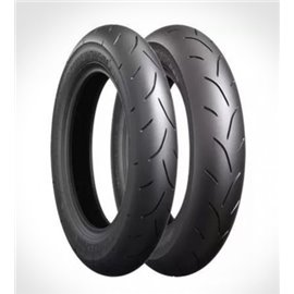Bridgestone, pneu 100/90-12 BT601FS 49J YCX TL QW, přední, DOT 43/2022