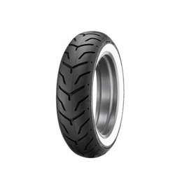 Dunlop, pneu 130/90B16 D408 67H TL, přední, bílé bočnice, HARLEY-DAVIDSON DOT 15/2022