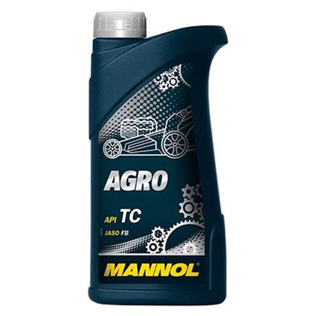 Mannol, olej do benzinu, 2T AGRO API TC 1L (7206) (20)