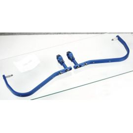Accel, kryty páček ALU Enduro s výztuhou, s montážní sadou 22mm modrá barva (bez plastových krytů SD02)