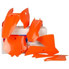 Polisport, sada plastů, KTM SX 65 '02-'08, oranžová barva