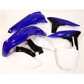 UFO, sada plastů, Yamaha YZF 250 '10 barva OEM (modrá/bílá)