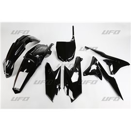 UFO, sada plastů, Yamaha YZF 250 '12-'18, YZF 450 '14-'17 černá barva (YA318E001)