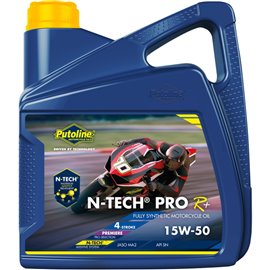 Putoline, motorový olej, 4T 100% Syntetic N-TECH® PRO R+ 15W-50 4L