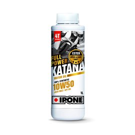 Ipone, Full Power Katana 10W50 motorový olej 100 % Syntetic 1L (Ester, MA2) (15)