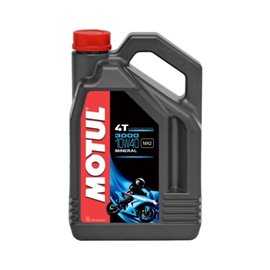Motul, motorový olej 3000 4T 10W40 4L (minerální olej)