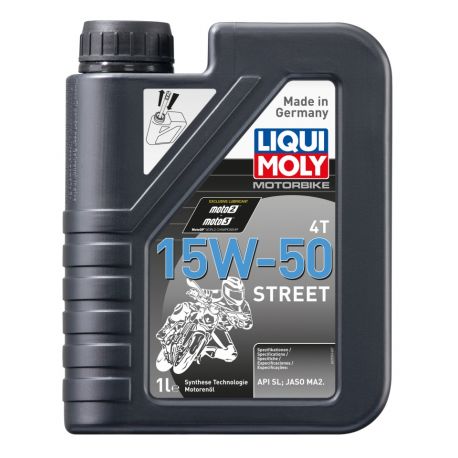 Liqui Moly, motorový olej, Motorbike 4T 15W50 Street 1L